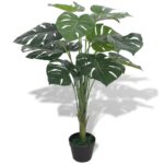 Planeto Kunst monstera plant met pot 70 cm groen