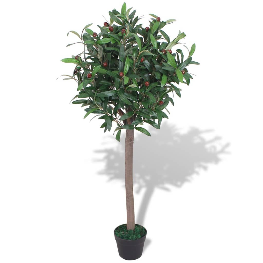 8718475533047_a_en_hd_1.jpg Planeto Kunst laurierboom plant met pot 120 cm groen - Afbeelding 1