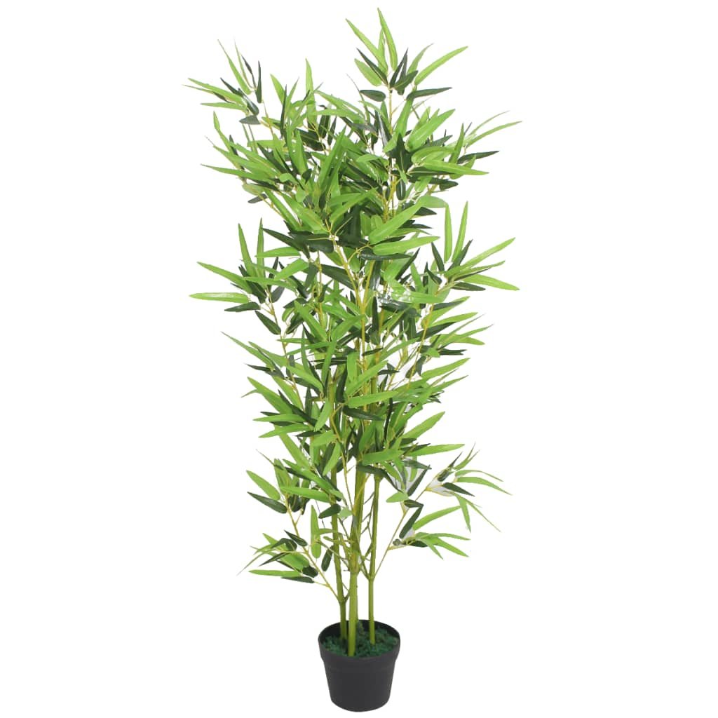8718475533078_a_en_hd_1.jpg Planeto Kunstplant met pot bamboe 120 cm groen - Afbeelding 1
