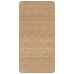 Planeto Tapijt met latex onderkant 80x160 cm jute natuurlijk