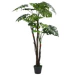 Planeto Kunstplant met pot monstera 130 cm groen