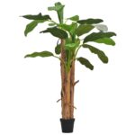 Planeto Kunst bananenboom met pot 250 cm groen