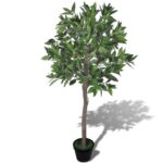 Planeto Kunst laurierboom met pot 120 cm