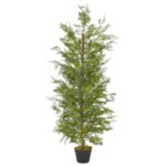 Planeto Kunstplant met pot cipresboom 150 cm groen
