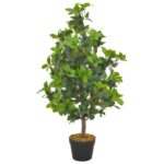 Planeto Kunstplant met pot laurierboom 90 cm groen