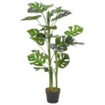 Planeto Kunstplant met pot monstera 100 cm groen