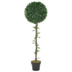 Planeto Kunstplant met pot laurierboom 130 cm groen