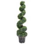 Planeto Kunstplant met pot buxus spiraal 117 cm groen
