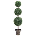 Planeto Kunstplant met pot buxus bolvorming 118 cm groen
