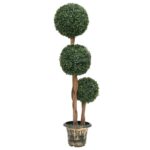 Planeto Kunstplant met pot buxus bolvorming 119 cm groen