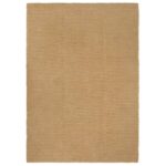 Planeto Vloerkleed rechthoekig 160x230 cm jute naturel