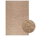 Planeto Vloerkleed ZIZUR binnen en buiten 120x170 cm jute look