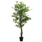 Planeto Kunstplant ficus 630 bladeren 120 cm groen