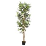 Planeto Kunstplant bamboe 828 bladeren 150 cm groen