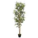Planeto Kunstplant bamboe 1104 bladeren 180 cm groen