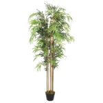 Planeto Kunstplant bamboe 1605 bladeren 180 cm groen
